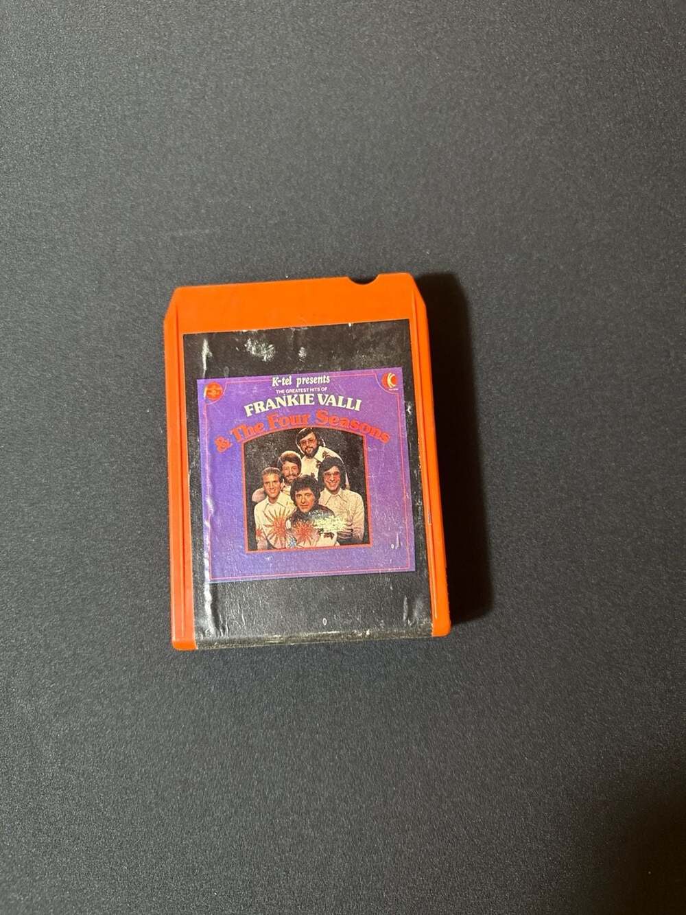 K-tel The Greatest Hits of Frankie Valli & The Four Seasons 8-Track Tape (1977)